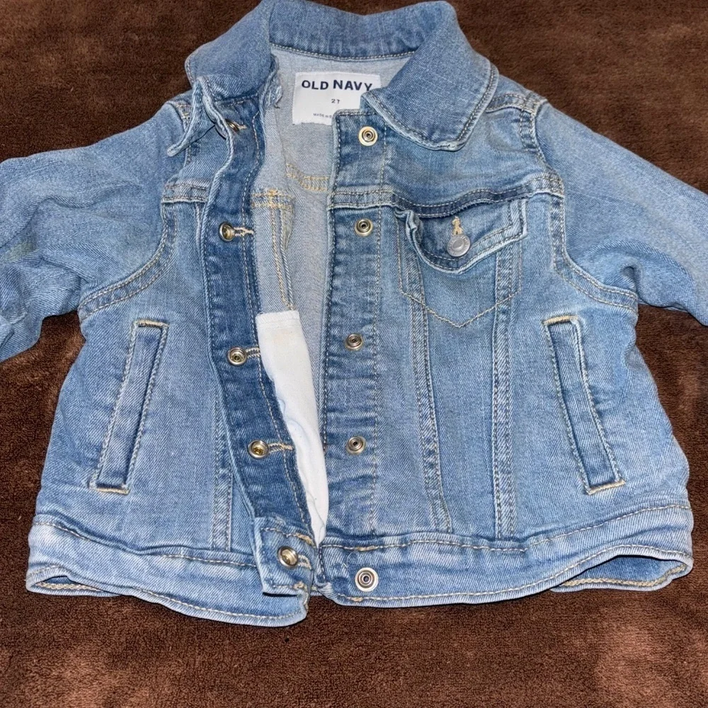 Old Navy 2t unisex denim jacket